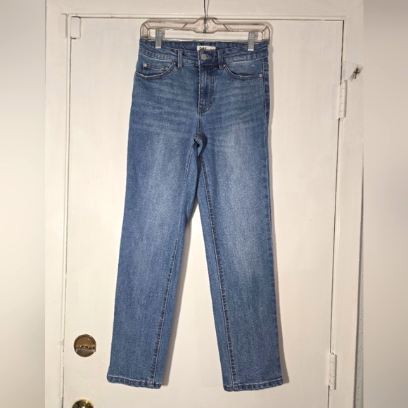 Oat New York Mid Rise Cropped Jeans Sz 2/26 - Picture 1 of 9